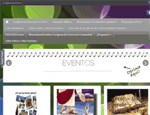 Tablet Screenshot of laiglesiadecristo.net